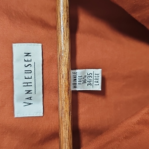 Van Heusen Rust Button-Up Shirt - Picture 3 of 8